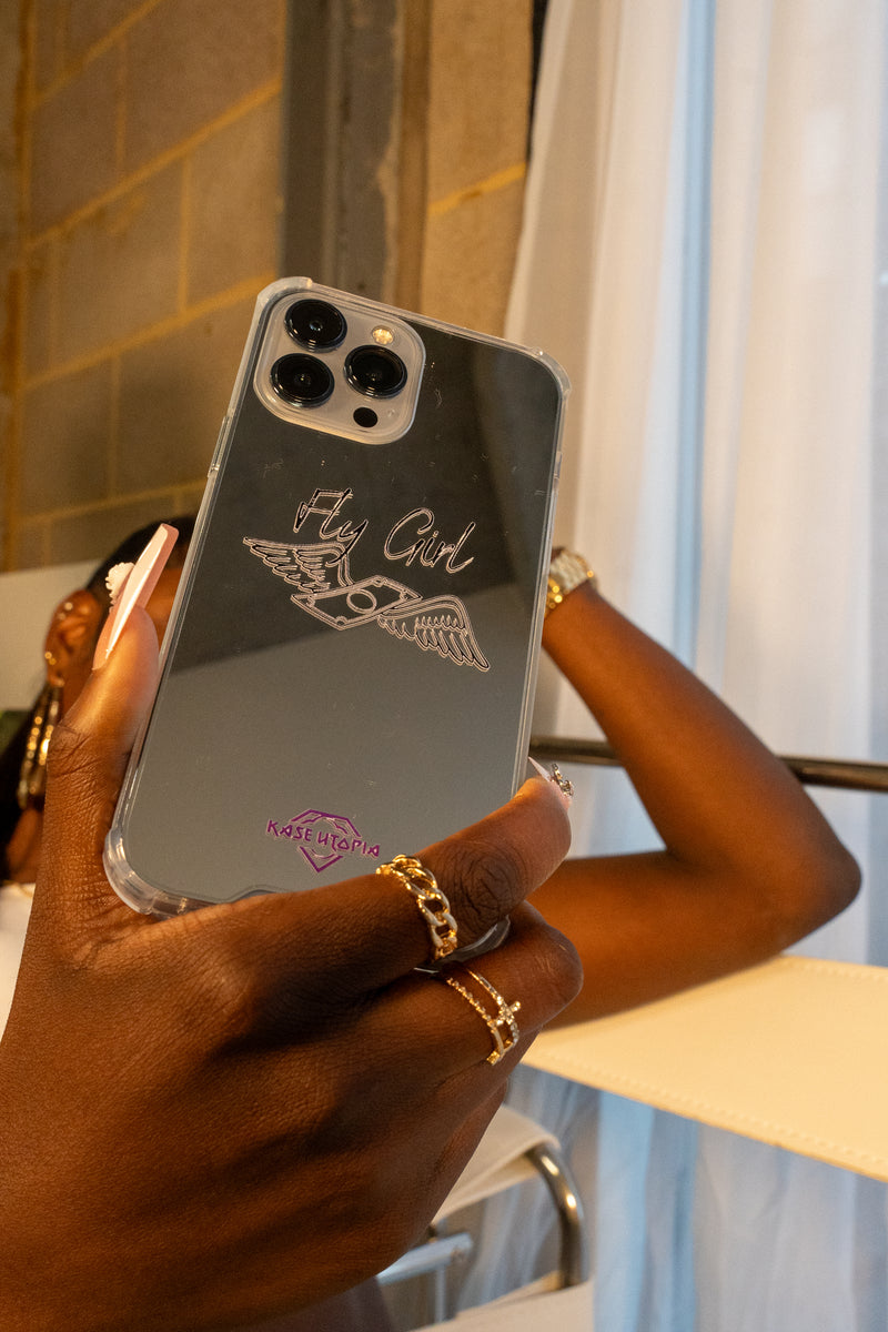 Fly Girl Mirrored Phonecase